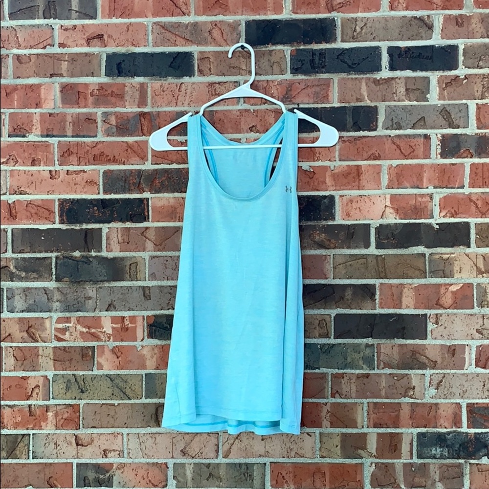 Blue Under Armor Dri-fit tank top